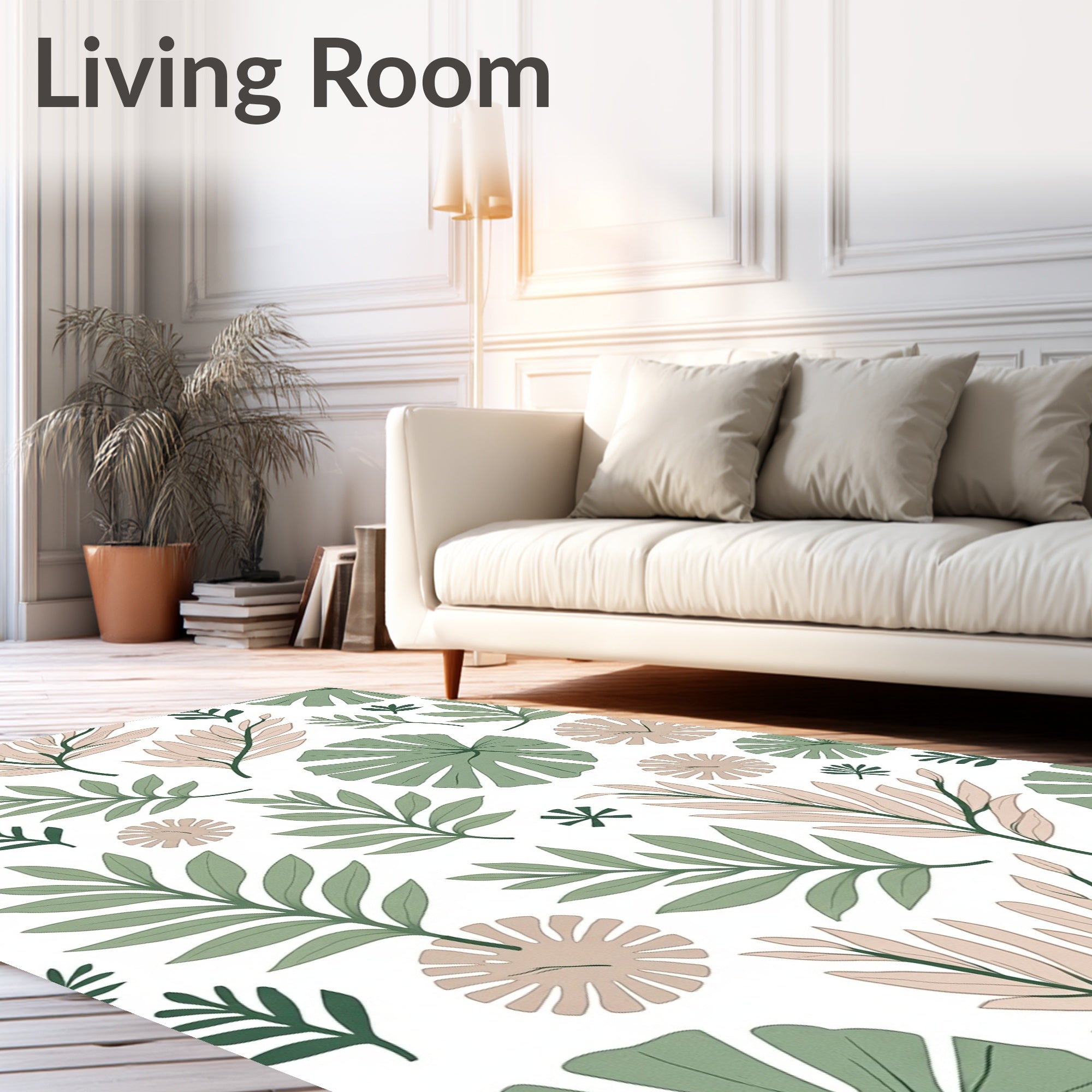 Leafy Vine Botanical Delight Rug