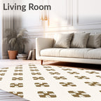 Classic Diamond Motif Pattern Rug