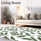 Forest Botanical Pattern Rug