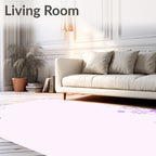 Sweet Floral Pattern Pastel Rug