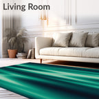 Aurora Gradient Vertical Wave Rug