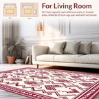 Tribal Geometric Pattern Rug