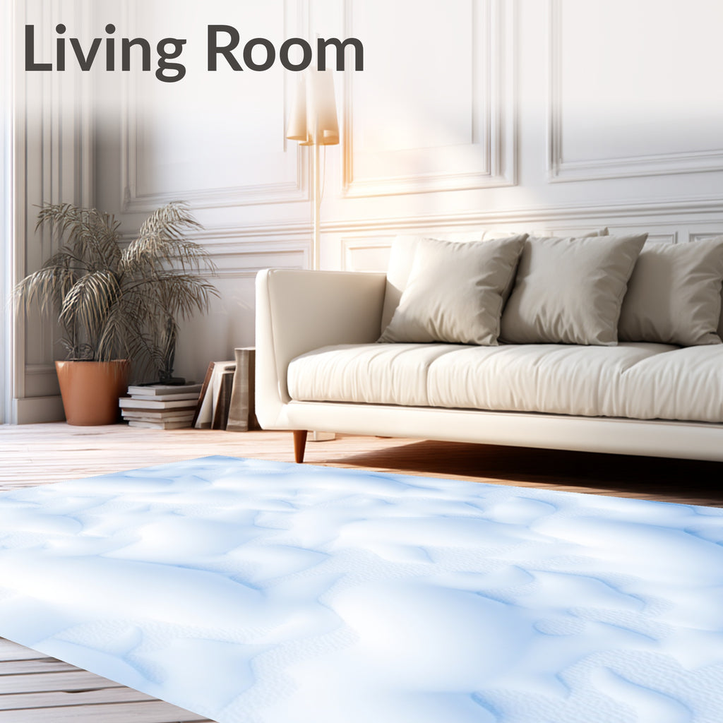 Abstract Organic Flowing Pattern Design Rug