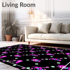 Whimsical Character Patterned Fun Rug
