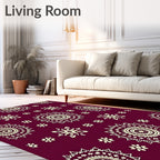 Mandala Inspired Intricate Pattern Rug