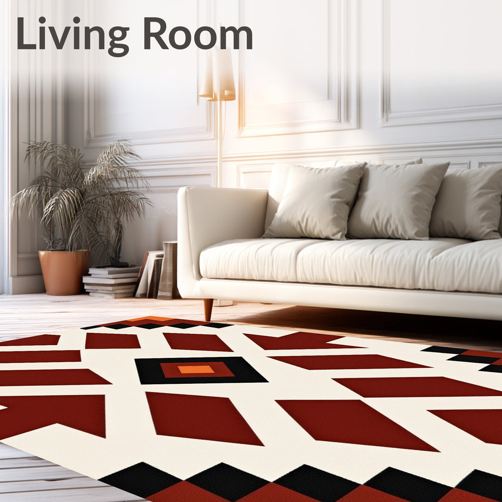 Southwestern Geometric Pattern Rug