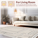Abstract Geometric Symmetry Rug
