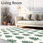 Forest Pine Tree Pattern Design Rug