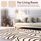 Organic Swirl Pattern Rug