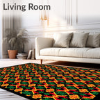 Bold Geometric Pattern Rug