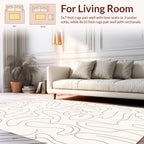 Abstract Line Art Pattern Rug