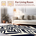 Abstract Geometric Pattern Rug