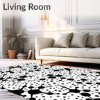 Abstract Molecular Pattern Design Rug
