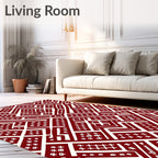 Geometric Bold Patterned Design Rug