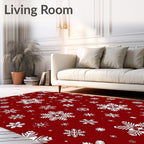 Winter Snowflake Classic Pattern Rug