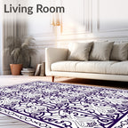 Intricate Filigree Arch Pattern Rug
