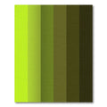 Lush Green Graduated Stripes Rug