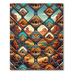 Desert Vistas Pyramid Lodge Chain Link Rug