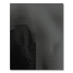Monochromatic Halftone Gradient Dots Rug