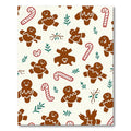 Whimsical Gingerbread Candy Cane Foliage Rug