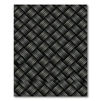 Charcoal Grey Interlocking Strands Rug