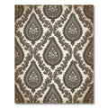 Antique Beige Paisley Floral Rug