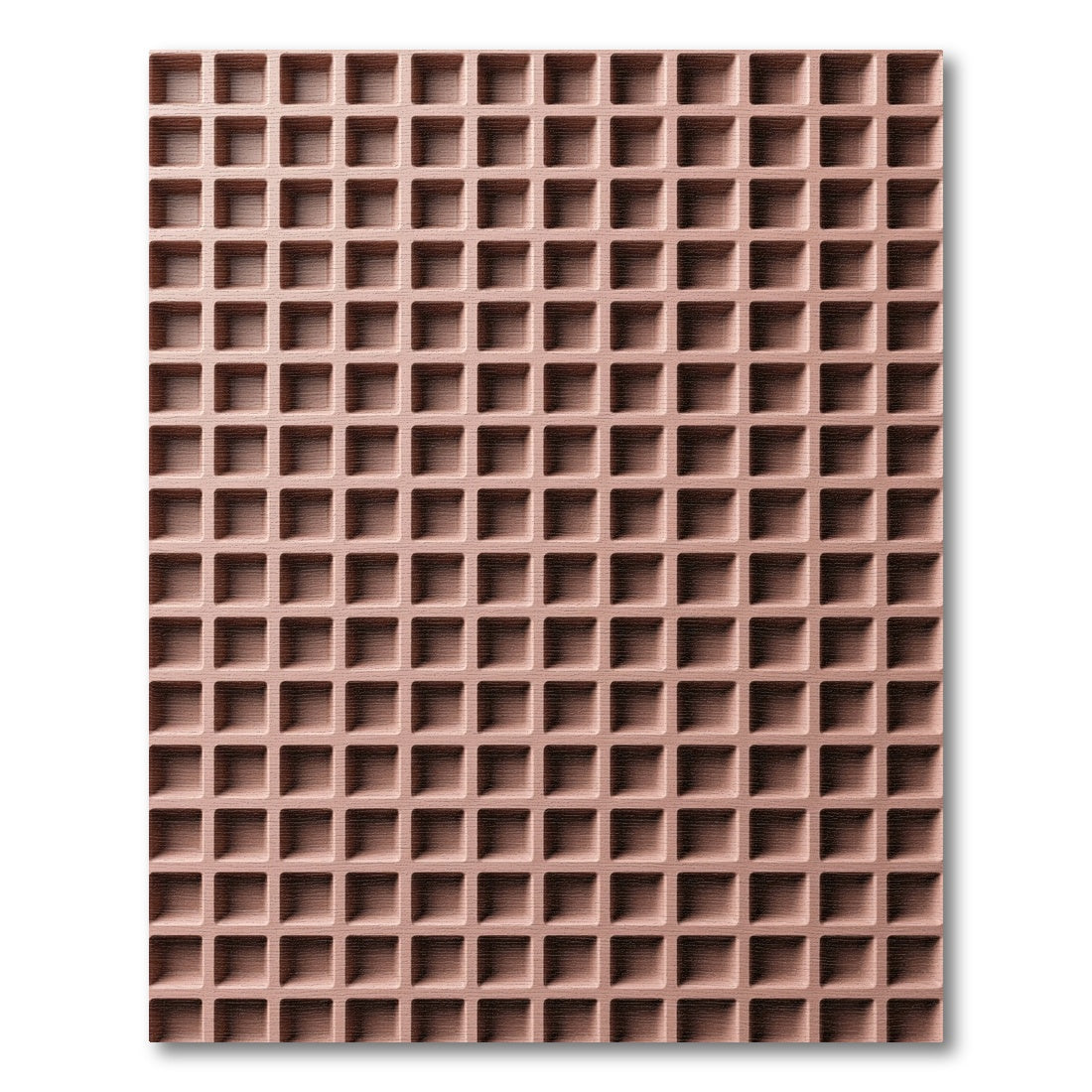 Minimalist Square Grid Texture Rug