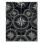 Antique Compass Rose Collection Rug