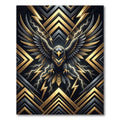 Golden Eagle Lightning Bolt Rug