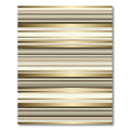 Gilded Horizontal Stripe Glamour Rug