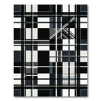 Monochromatic Geometric Lattice Plaid Rug