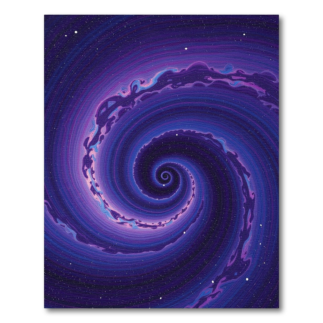 Deep Space Swirling Nebula Rug