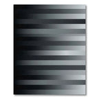 Monochromatic Horizontal Fade Stripe Rug
