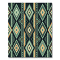 Tribal Geometric Diamond Pattern Rug