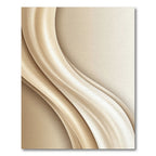 Cream Swirl Flowing Abstract Rug