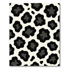 Bold Black and Cream Spotted Animal Rug