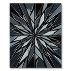 Monochromatic Shattered Geometric Explosion Rug
