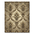 Golden Baroque Acanthus Scroll Rug