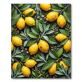 Fresh Zesty Lemon Botanical Garden Rug