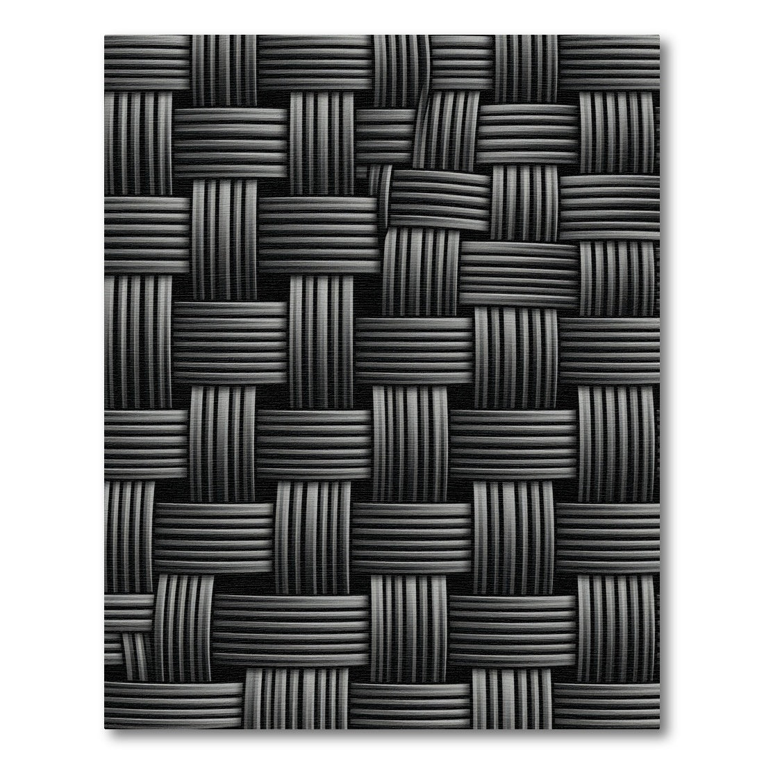 Monochrome Woven Texture Rug