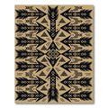 Tribal Arrow Earth Tone Geometric Rug