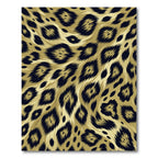 Bold Gold Jaguar Spots Rug