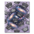 Royal Purple Galaxy Crown Celestial Rug
