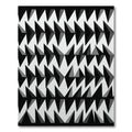 Monochromatic Geometric Arrow Arrangement Rug