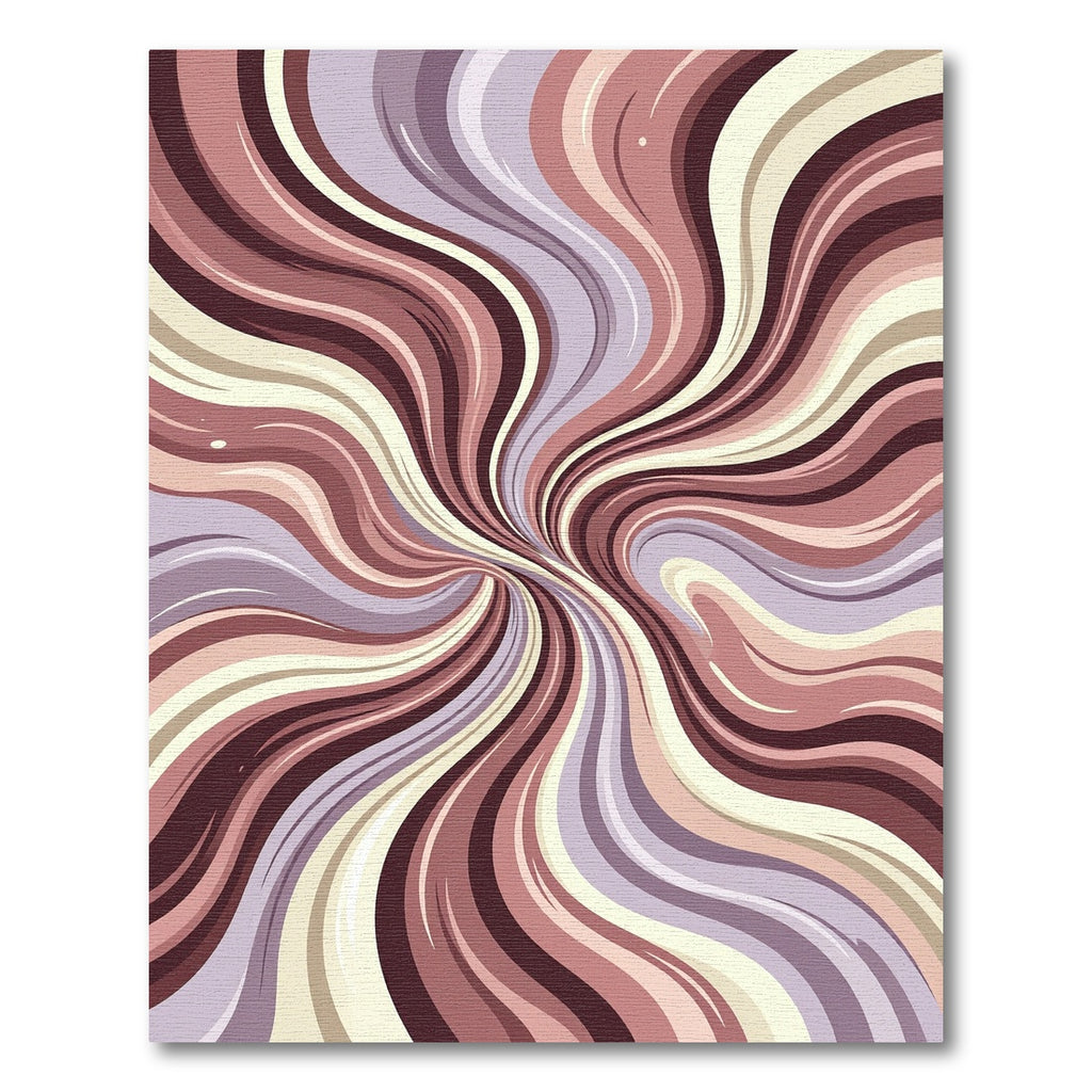 Tonal Swirl Vibe Abstract Rug