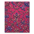 Gemini Constellation Bows Red Rug