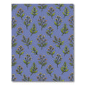Soft Coral Berry Sprigs Lavender Rug