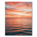 Ethereal Sunset Gradient Abstract Seascape Rug
