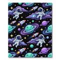 Cosmic Astronaut Galaxy Celestial Space Rug