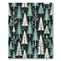 Modern Sage and Cream Forest Pine Rug